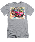 Modern Vehicle Chevrolet Malibu 2023 Sedan Colorful Car Vibrant Pink Sedan Art Hollie Love T-Shirt