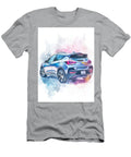Modern Vehicle Design a Chevrolet Bolt Ev 2021 Premier Gray Hatchback Electric American Stylish Car Henry George T-Shirt