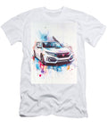 Modern Vehicle Design a Honda Civic Type R 2021 Championship White Hatchback Performance Japanese Co Henry George T-Shirt