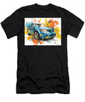 Modern Vehicle Dodge Caliber 2007 Hatchback Colorful Car Vibrant Blue Car Art Hollie Love T-Shirt