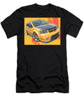 Modern Vehicle Dodge Caliber 2007 Hatchback Yellow Car Vibrant Yellow Sports Car Hollie Love T-Shirt