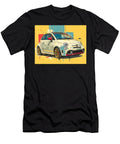 Modern Vehicle Fiat 500 2019 Hatchback Stylish Car Colorful Car Art Hollie Love T-Shirt