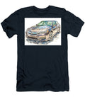 Modern Vehicle Honda Accord Plug in Hybrid 2013 Sedan Car Drawing Detailed Car Drawing Hollie Love T-Shirt