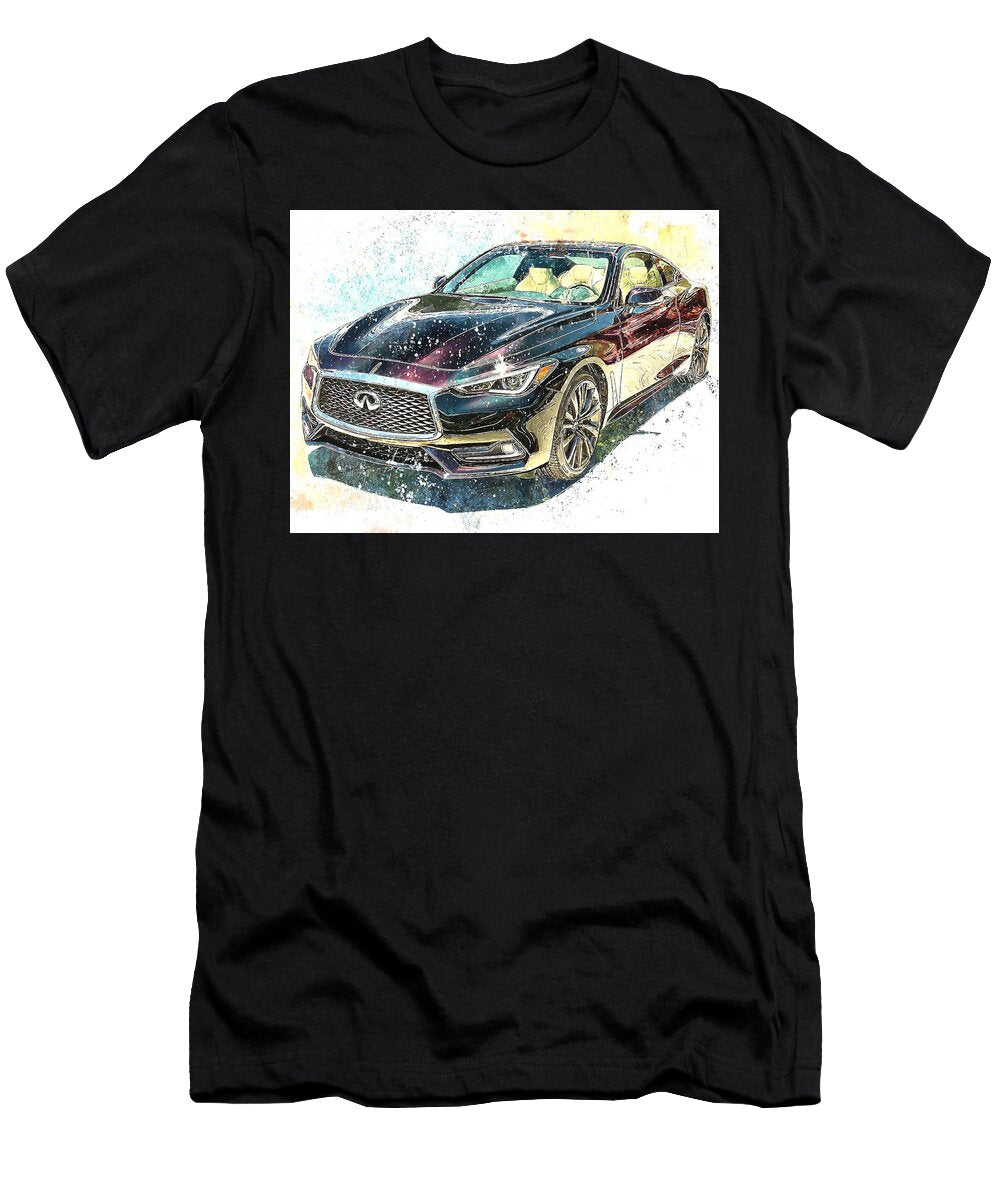 Modern Vehicle Infiniti Q60 Coupe 2017 Coupe Luxury Car Stunning Luxury Car Design Hollie Love T-Shirt