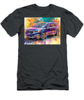 Modern Vehicle Kia Sedona 2015 Minivan Colorful Car Vibrant Abstract Car Design Hollie Love T-Shirt