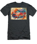 Modern Vehicle Kia Sedona 2015 Minivan Red Car Vibrant Red Minivan Art Hollie Love T-Shirt