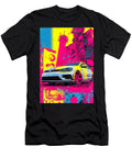 Modern Volkswagen Golf R Performance Hatchback Car Abstract Hollie Love T-Shirt
