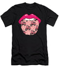 Moped Lips Motorbike Scooter Bike Crazy Squirrel T-Shirt