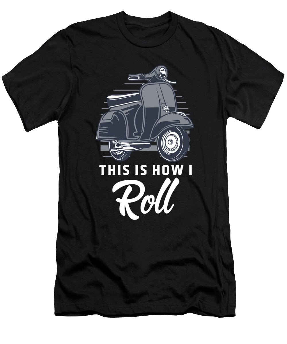 Moped Moped Driver Scooter Scooter Driver Scooter Steven Zimmer T-Shirt