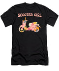 Moped Motorbike Scooter Bike Crazy Squirrel T-Shirt