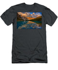Morain Lake Summer Sunrise Glow Adam Jewell T-Shirt