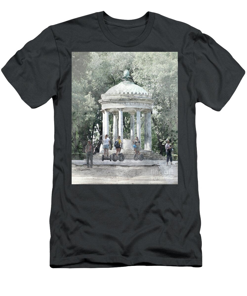 Morning in the Park Rome Mary Machare T-Shirt