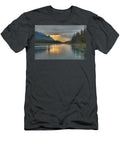 Morning Light on the Waterfall Peaks Adam Jewell T-Shirt