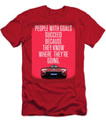 Motivational People with Goals Succeed Leith Huber T-Shirt