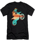 Motocross Motorbike Biker Bike Moon T-Shirt