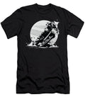 Motocross Motorcyclist Biker Bike Moon T-Shirt