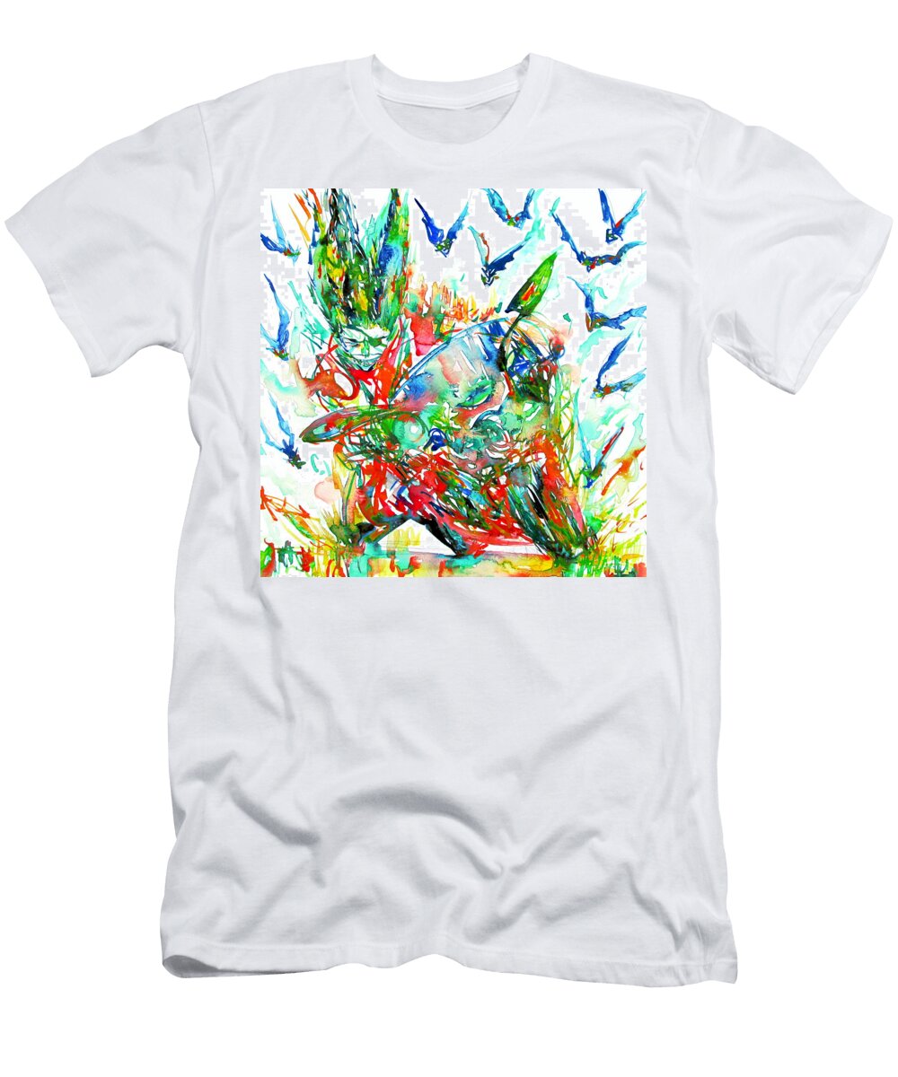 Motor Demon with Bats Fabrizio Cassetta T-Shirt