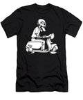 Motorbike Skeleton Moped Scooter Bike Crazy Squirrel T-Shirt