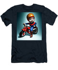 Motorcycle Rider Wearing Helmet Csa Images T-Shirt