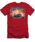 Mountain Road Trip Chrysler Pacifica 2023 Minivan Autumn Landscape Autumn Mountain Road Trip Hollie Love T-Shirt