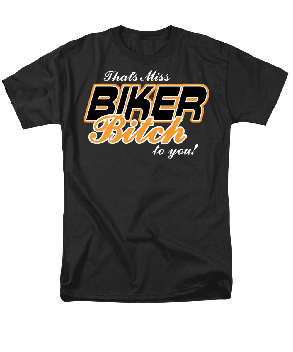 Mrs Biker Bitch Brand a T-Shirt