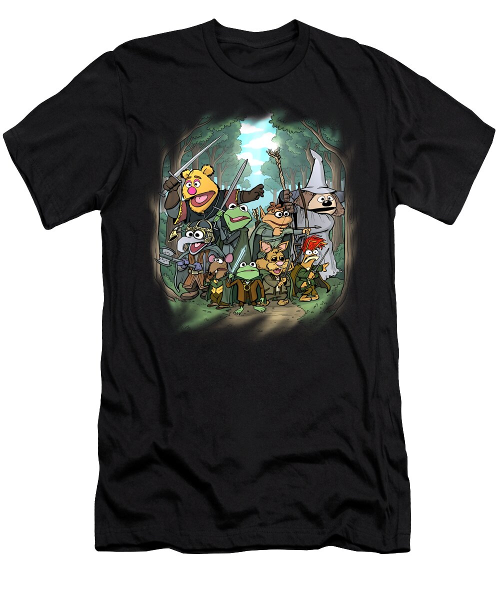 Muppets in Fantasy Adventure Milar Style T-Shirt