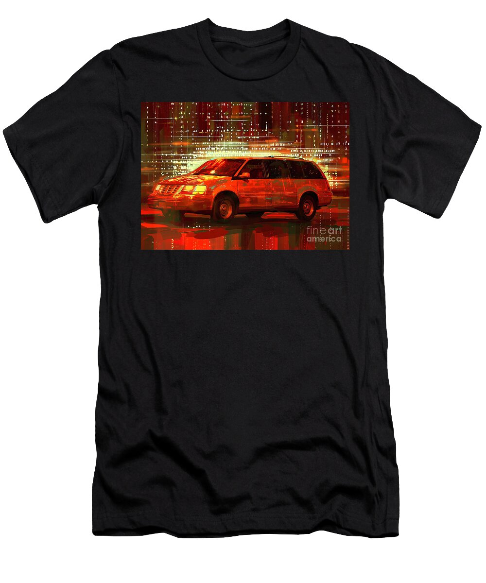 Muscle Car Plymouth Grand Voyager Lowell Harann T-Shirt