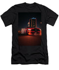 Mustang Drifting At Night Carstoon Concept T-Shirt