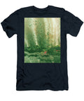 Mystic Landscape Abstract Green Watercolor Irina Sztukowski T-Shirt