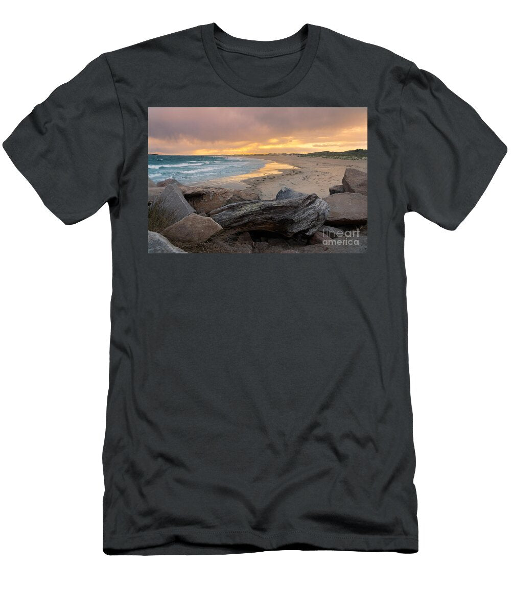 Napatree Point From the Jetty Jeff Maletski T-Shirt