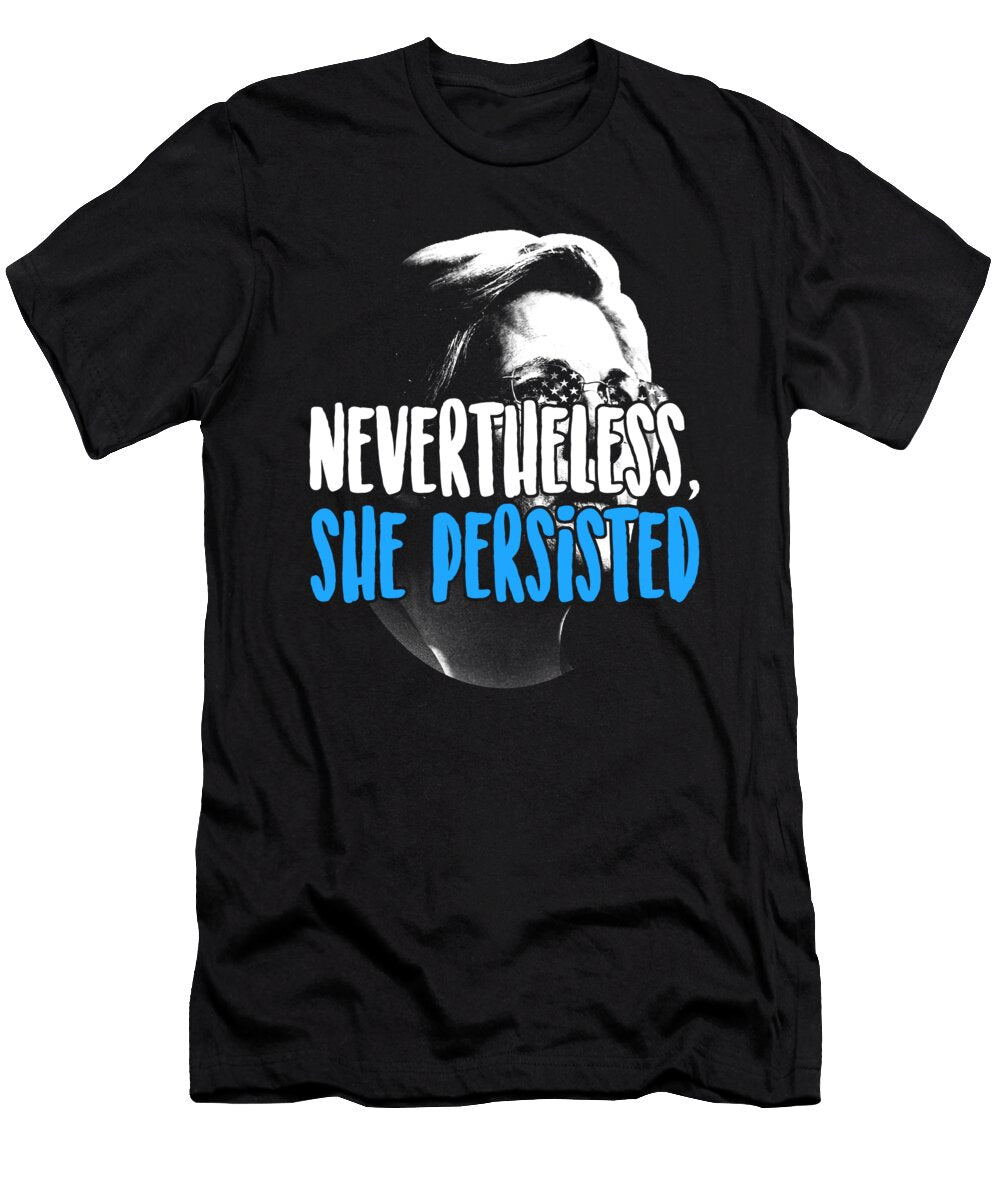 Nevertheless She Persisted Funny Politician Jacob Zelazny T-Shirt