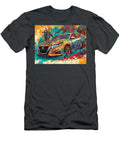 Nissan Altima 2023 Sedan Car Art Colorful Design Vibrant Car Design Hollie Love T-Shirt