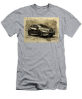 Nissan Car Sketch Modern Hatchback Design Illustration Nissan Versa Car Lowell Harann T-Shirt
