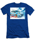 Nissan Leaf 2022 Electric Hatchback Electric Car Abstract Art Electric Car Abstract Art Hollie Love T-Shirt