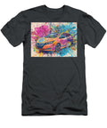 Nissan Leaf 2022 Electric Hatchback Electric Car Colorful Art Vibrant Electric Vehicle Art Hollie Love T-Shirt