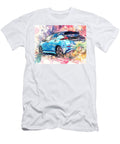 Nissan Leaf 2022 Electric Hatchback Electric Vehicle Watercolor Painting Electric Car Watercolor Pai Hollie Love T-Shirt