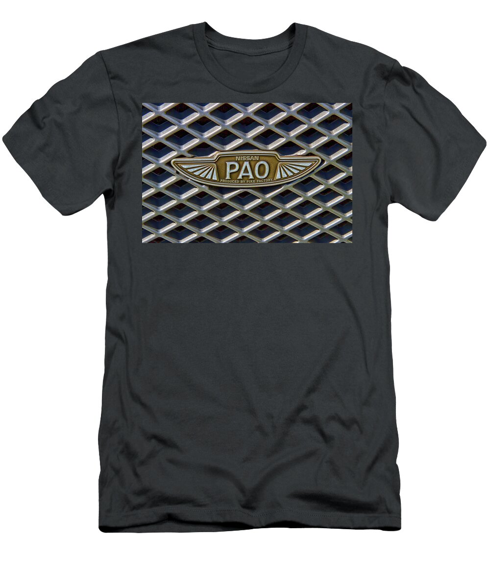 Nissan Pao Emblem and Logo Nick Gray T-Shirt