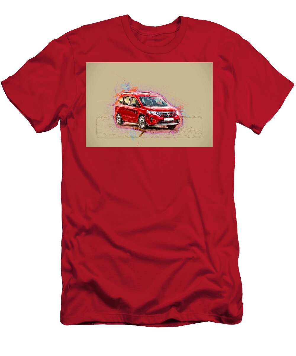 Nissan Townstar Combi Minivans 2021 Cars Eu Spec Offroad Japanese Ola Kunde T-Shirt