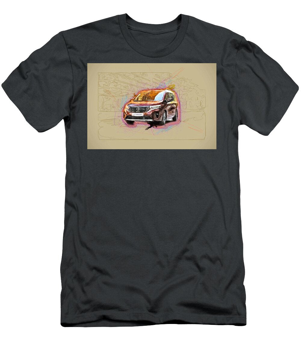 Nissan Townstar Combi Minivans 2022 Cars Eu Spec Japanese Ola Kunde T-Shirt