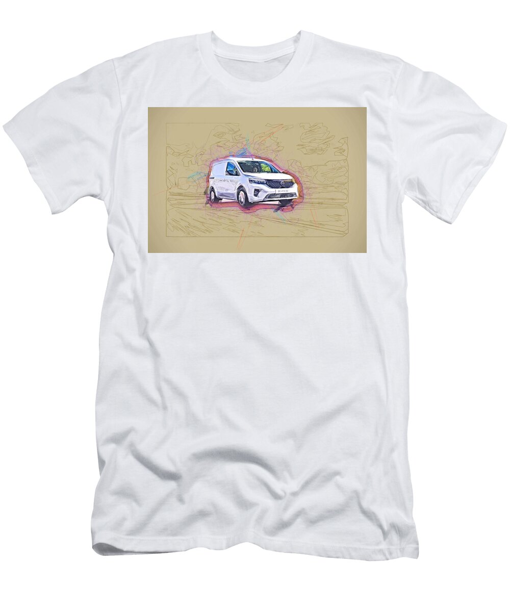Nissan Townstar Ev Van Electric Cars 2021 Eu Spec Minivans Japanese Ola Kunde T-Shirt