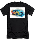 Nissan Versa Watercolor Abstract Vehicle Clark Leffler T-Shirt