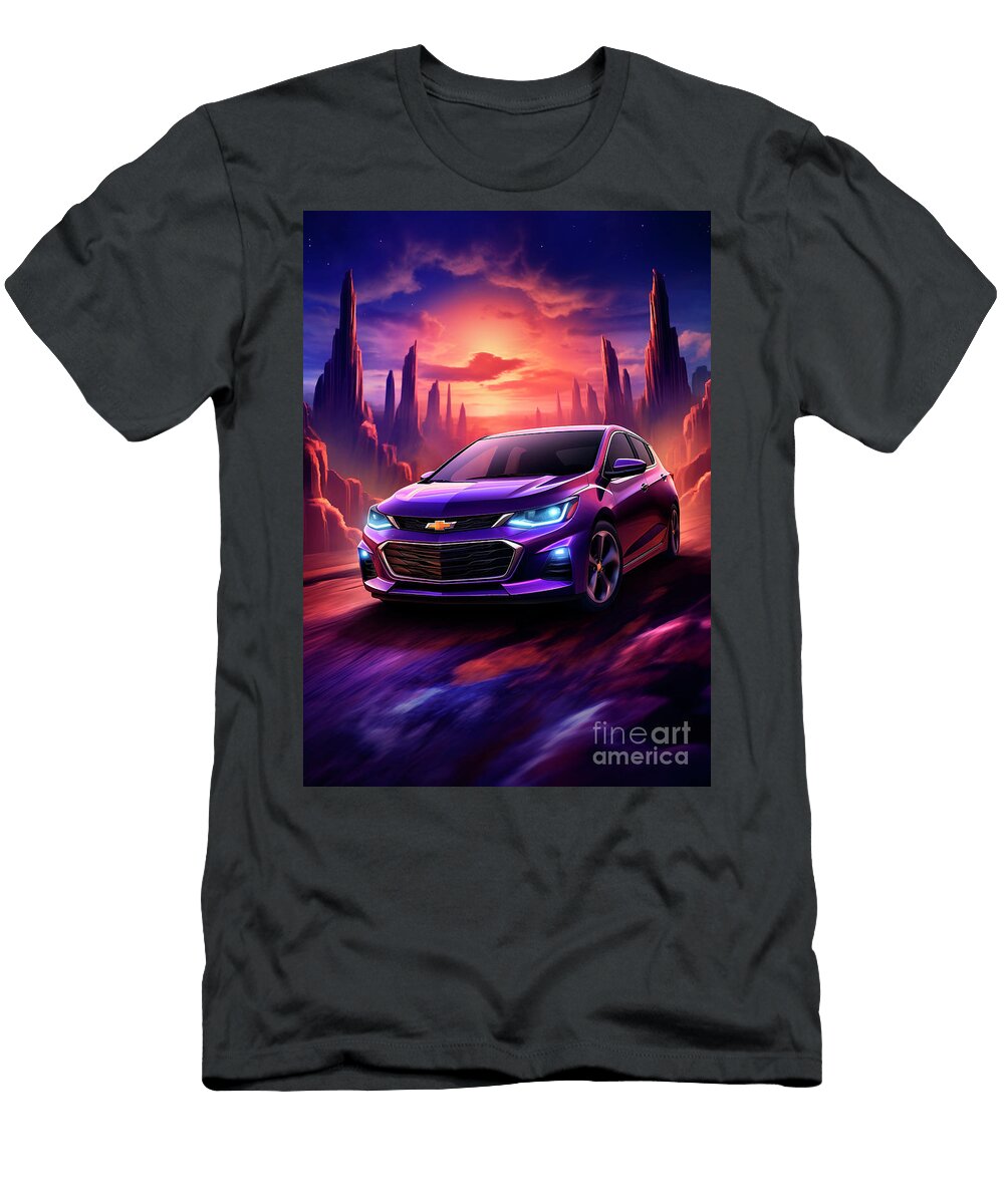 No00771 Chevrolet Cruze Hatchback Clark Leffler T-Shirt