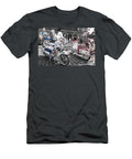 Northern Soul Scooter Scene Colour Popped Paul Thompson T-Shirt