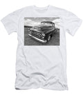 Nostalgia 57 Chevy in Black and White Gill Billington T-Shirt