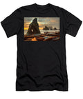 Oange Skies Over Ruby Beach Adam Jewell T-Shirt