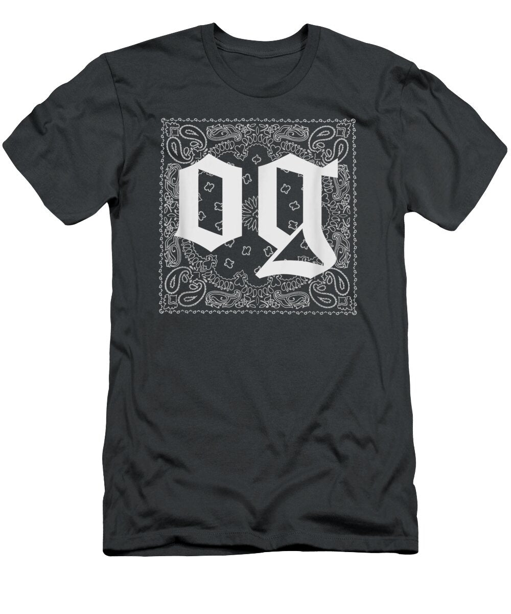 Og for Men Original Gangster East Los Cholo Lowrider Jessiu Mauri T-Shirt