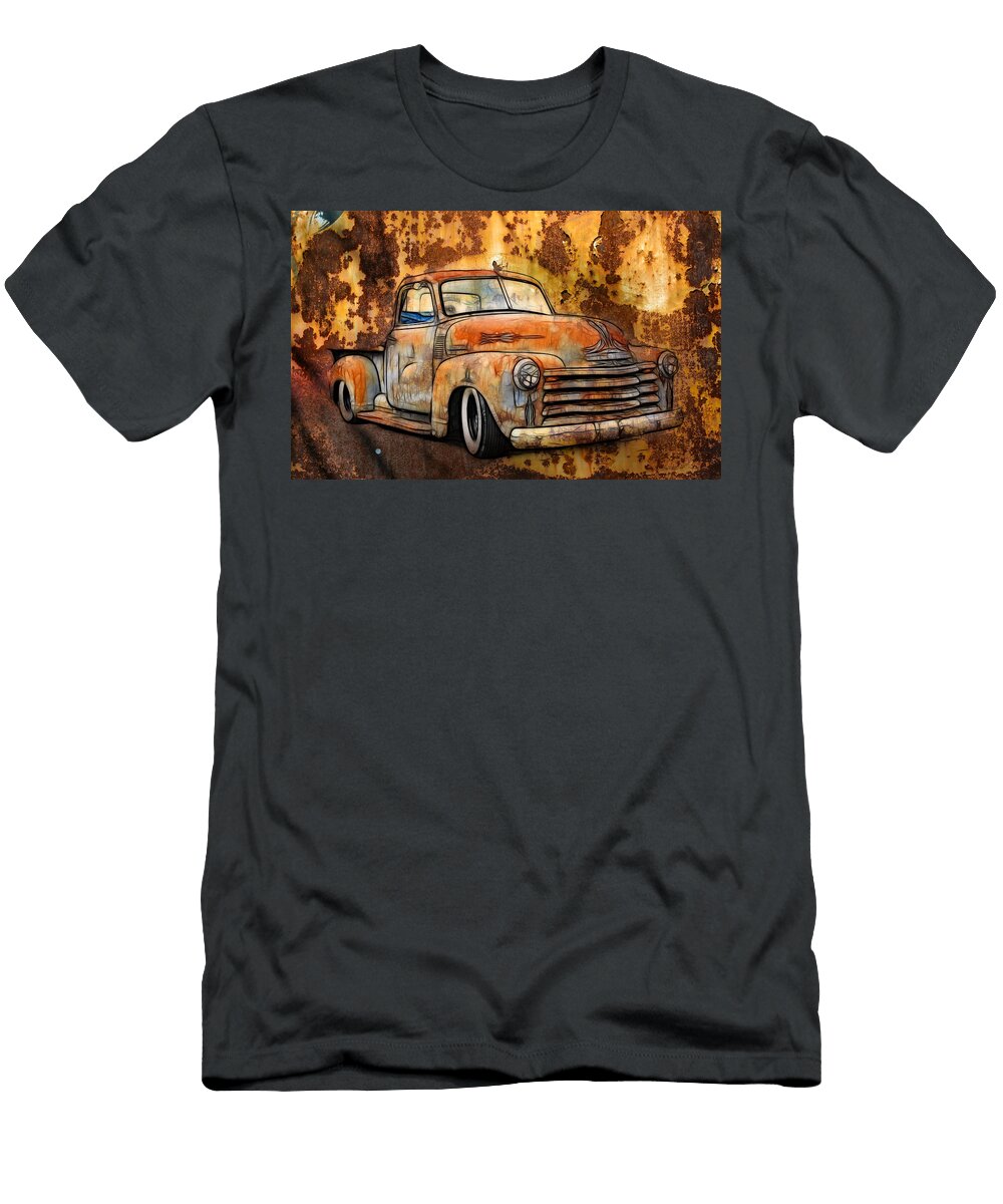 Old Chevy Rust Steve Mckinzie T-Shirt