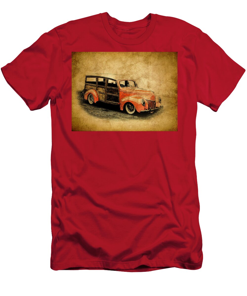 Old Ford Woody Steve Mckinzie T-Shirt