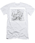 Old Ladys Mobility Scooter Has Six Stickers on the Side Royston Robertson T-Shirt