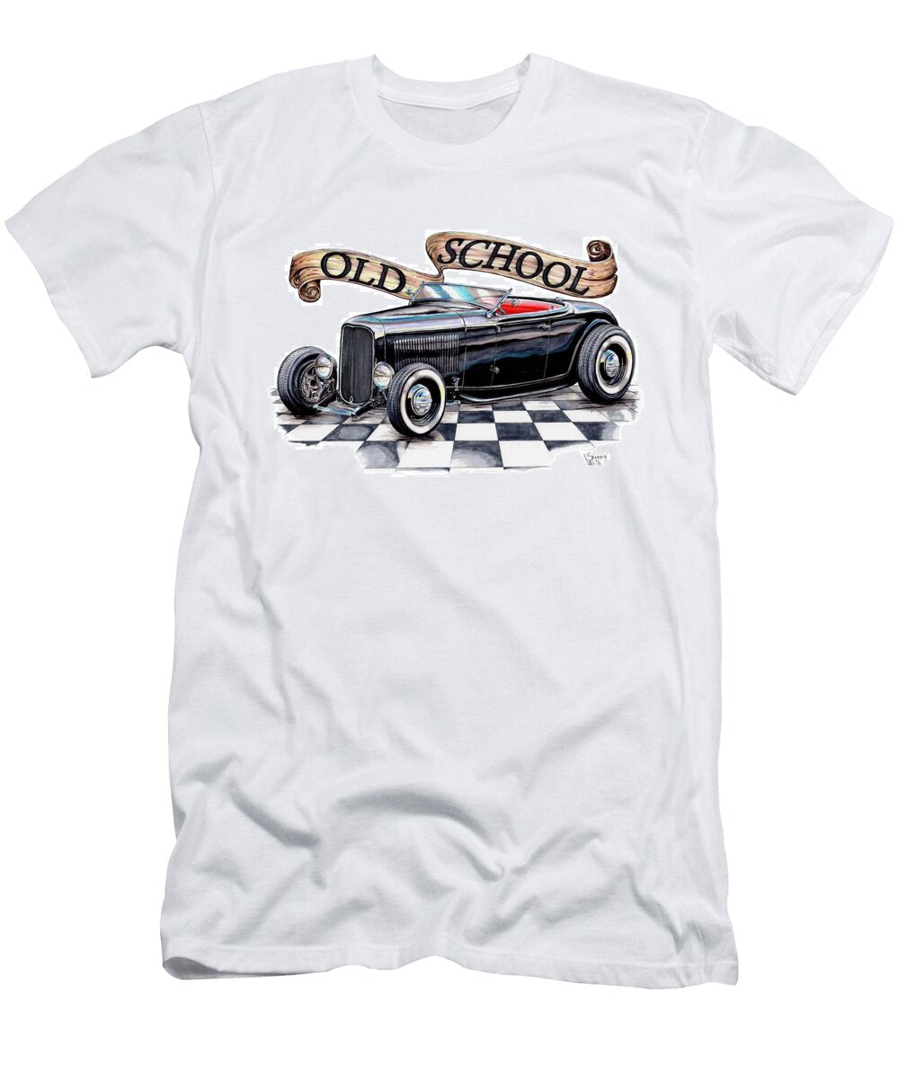 Old School 32 Ford Roadster Shannon Watts T-Shirt